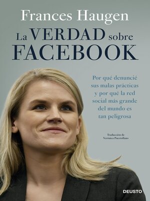 cover image of La verdad sobre Facebook